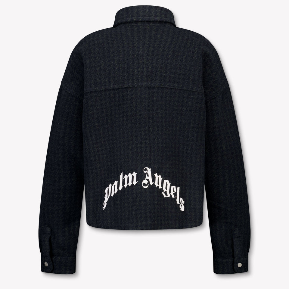 Palm Angels Kinder Jongens Blouse In Navy
