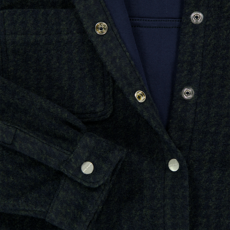 Palm Angels Kinder Jongens Blouse In Navy