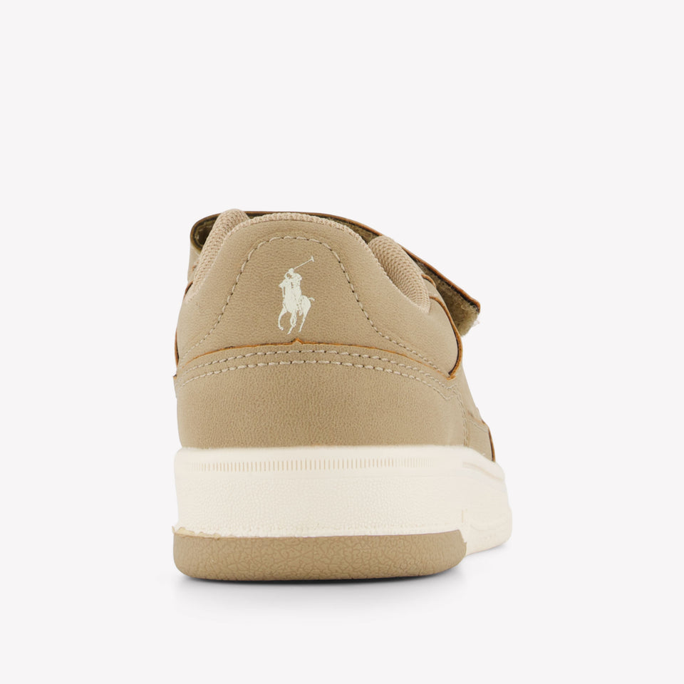 Ralph Lauren Masters Court Ii Boys Sneakers  Beige