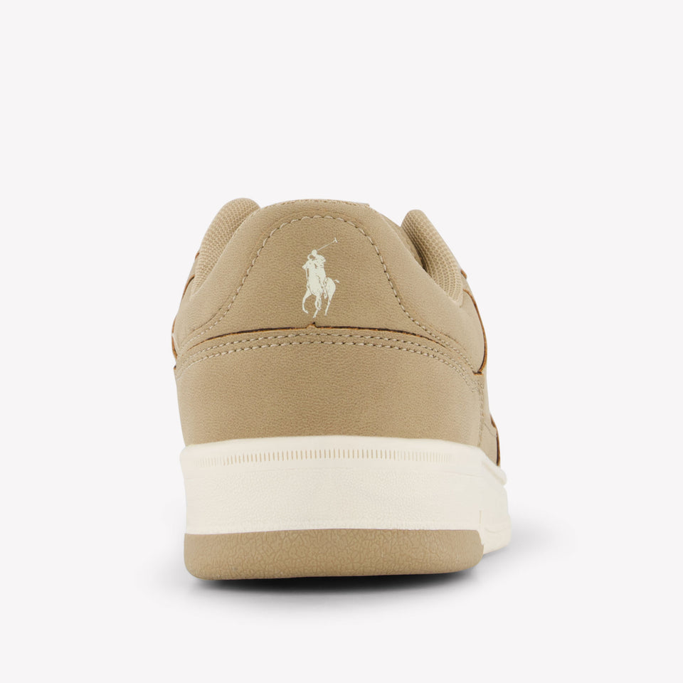 Ralph Lauren Masters Court Ii Boys Sneakers  Beige