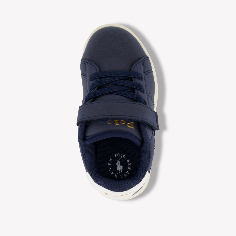 Ralph Lauren Knollan Ps Boys Sneakers  Navy