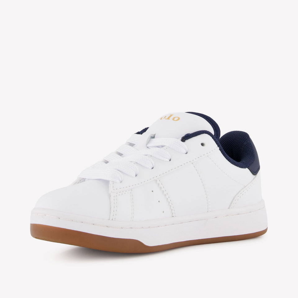 Ralph Lauren Knollan Boys Sneakers  White