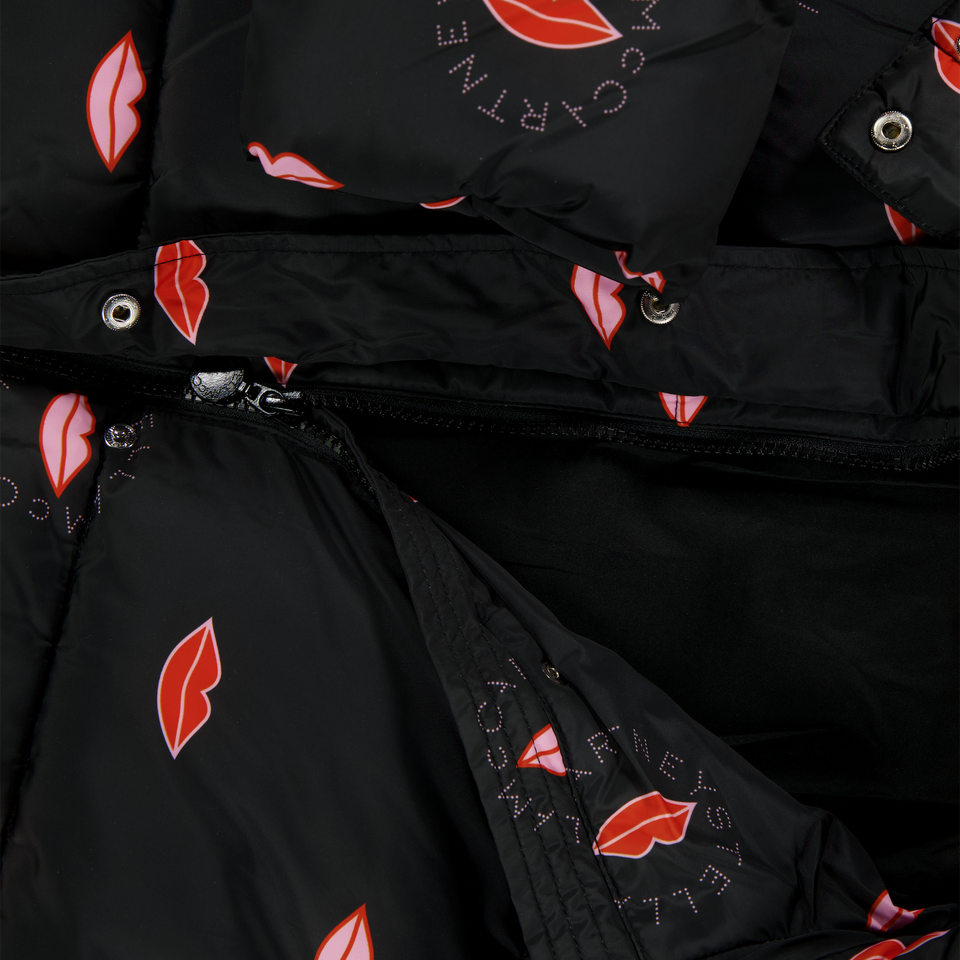 Stella McCartney Kids Girls Winter Coat  Black