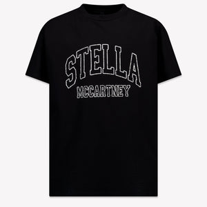 Stella McCartney Kids Girls  T-Shirt Black