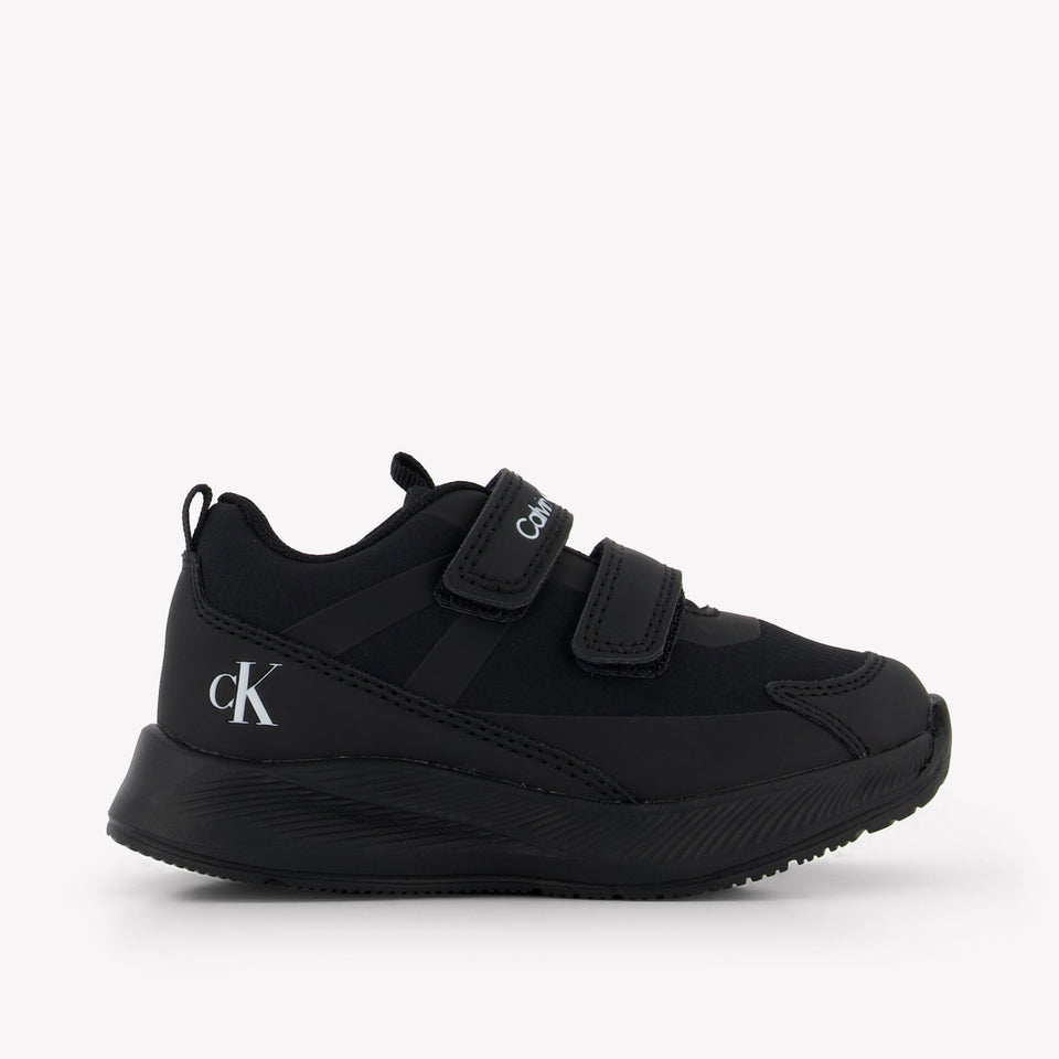 Calvin Klein Jongens Sneakers In Zwart