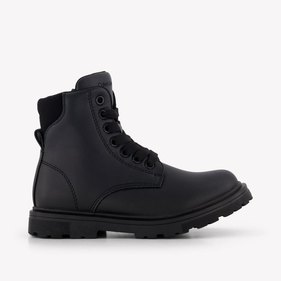 Calvin Klein Unisex Boots  Black