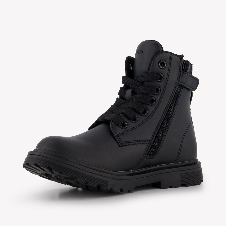 Calvin Klein Unisex Boots  Black