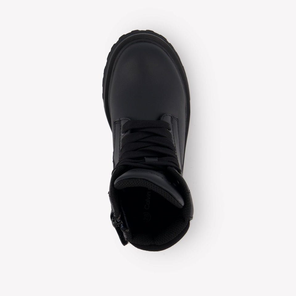 Calvin Klein Unisex Boots  Black
