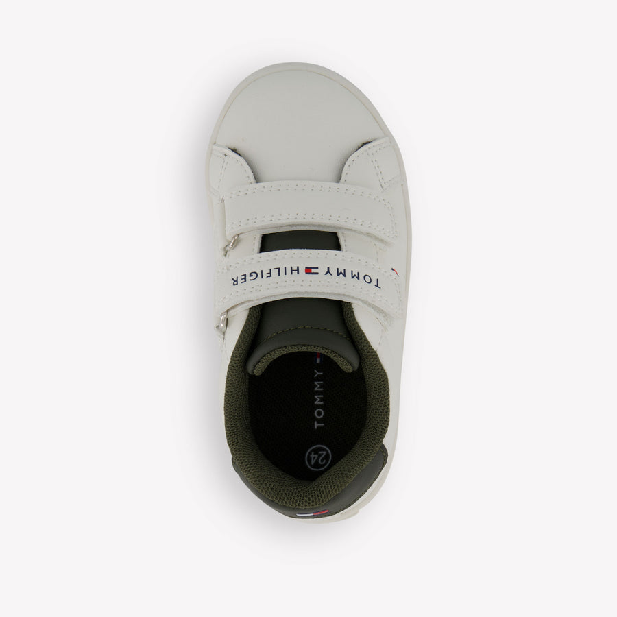 Tommy Hilfiger Jongens Sneakers In Off White