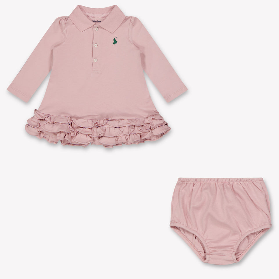 Ralph Lauren Baby Girls Dress  Pink
