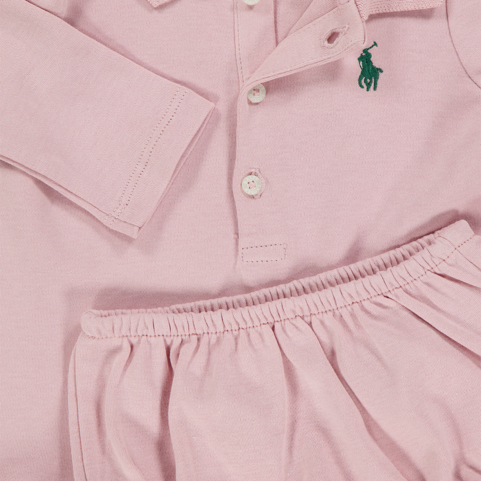 Ralph Lauren Baby Girls Dress  Pink