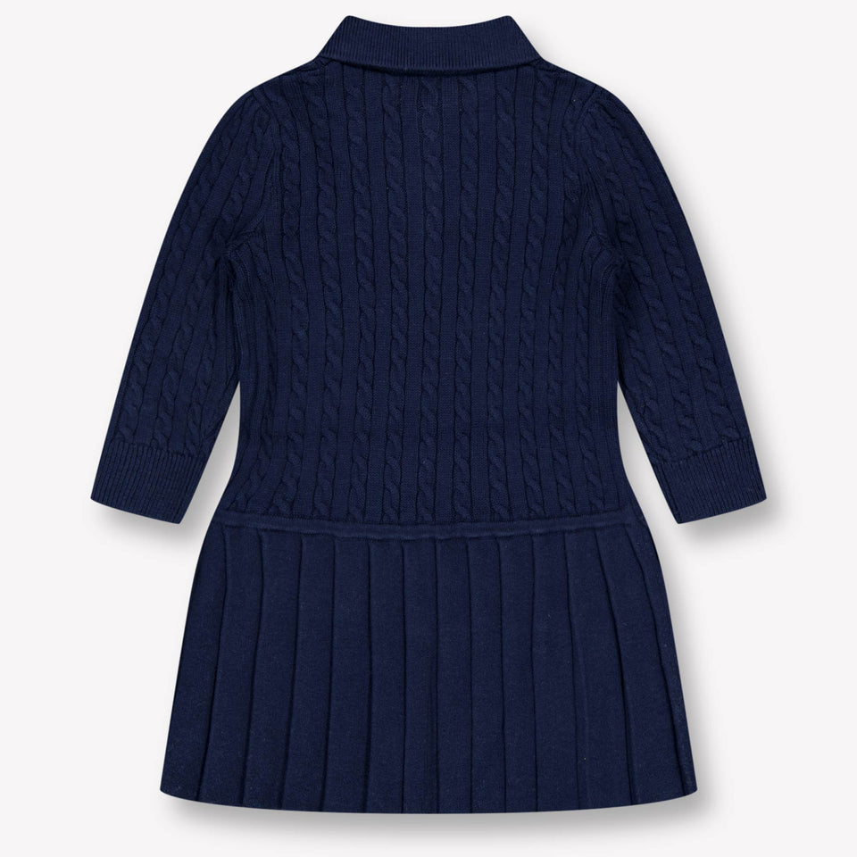 Ralph Lauren Baby Girls Dress  Navy