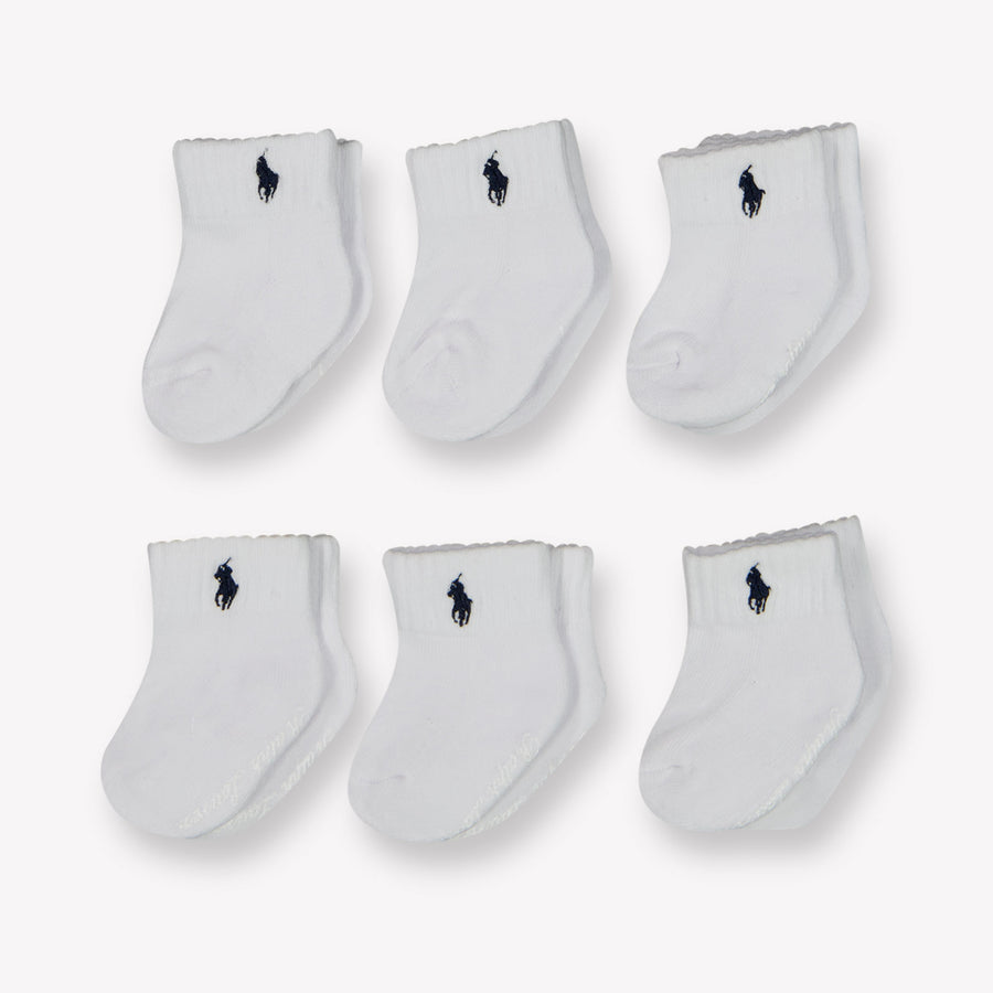 Ralph Lauren Baby Boys Sock in White