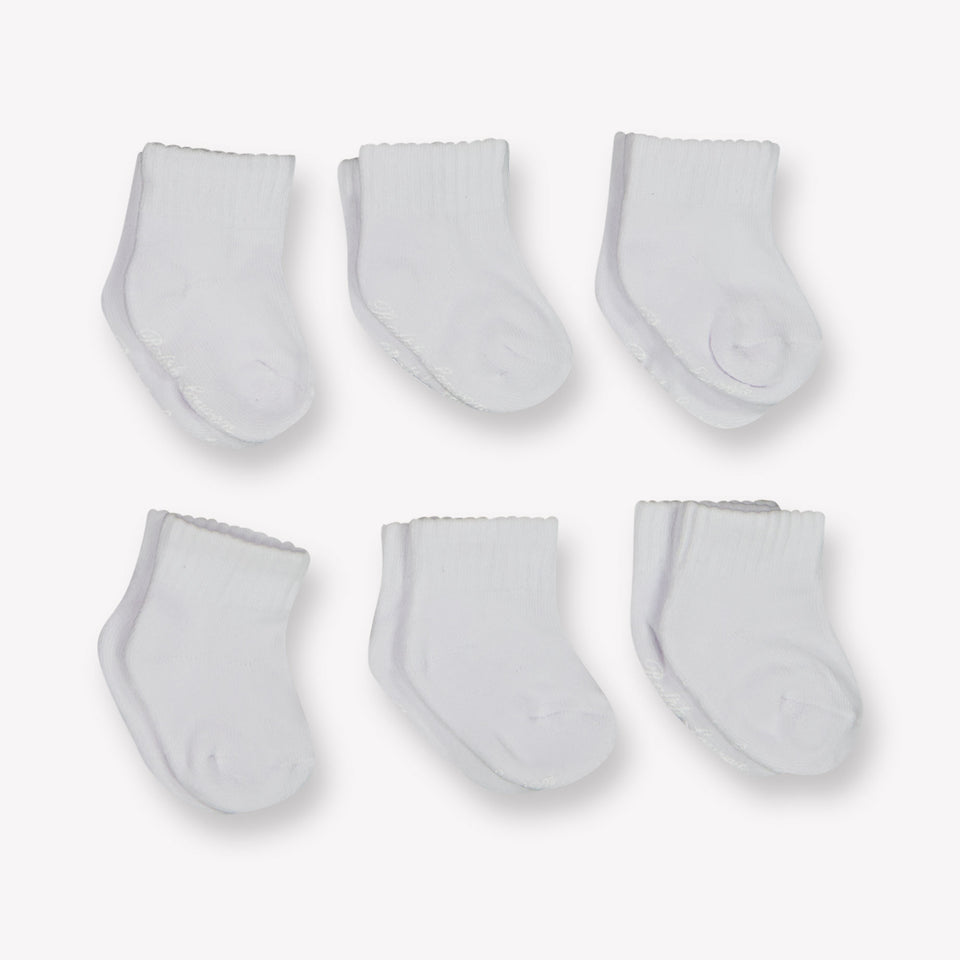 Ralph Lauren Baby Unisex Socks  White
