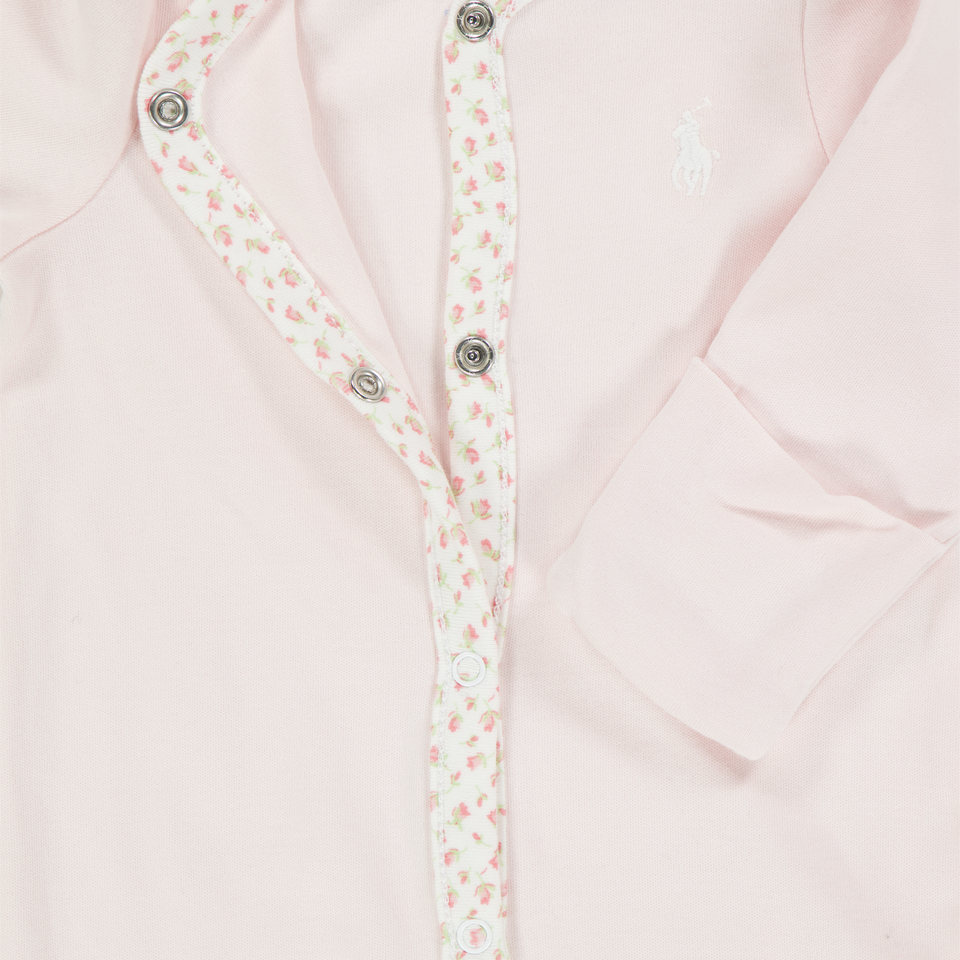 Ralph Lauren Baby Girls Playsuit  Light Pink