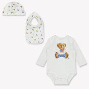 Ralph Lauren Baby Unisex Setje In Wit