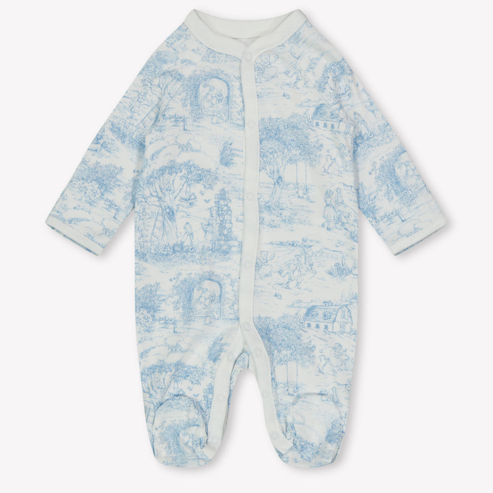 Ralph Lauren Baby Jongens Setje In Licht Blauw