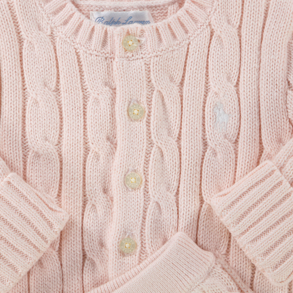 Ralph Lauren Baby Unisex Set  Light Pink