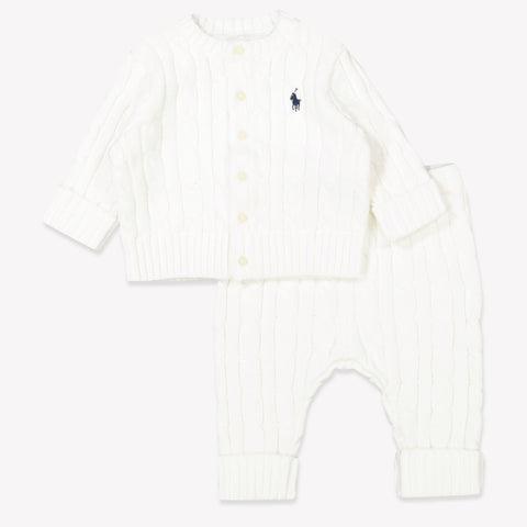 Ralph Lauren Baby Unisex Set  White