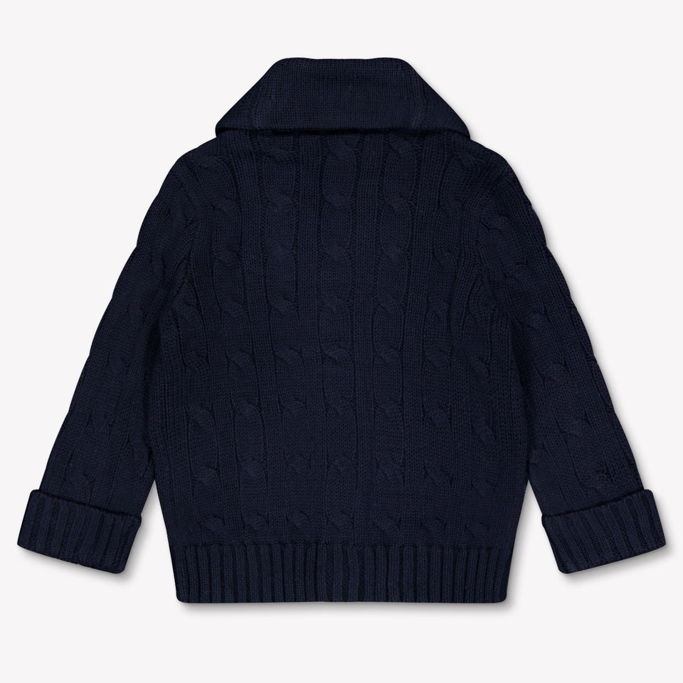Ralph Lauren Baby Boys Cardigan Navy