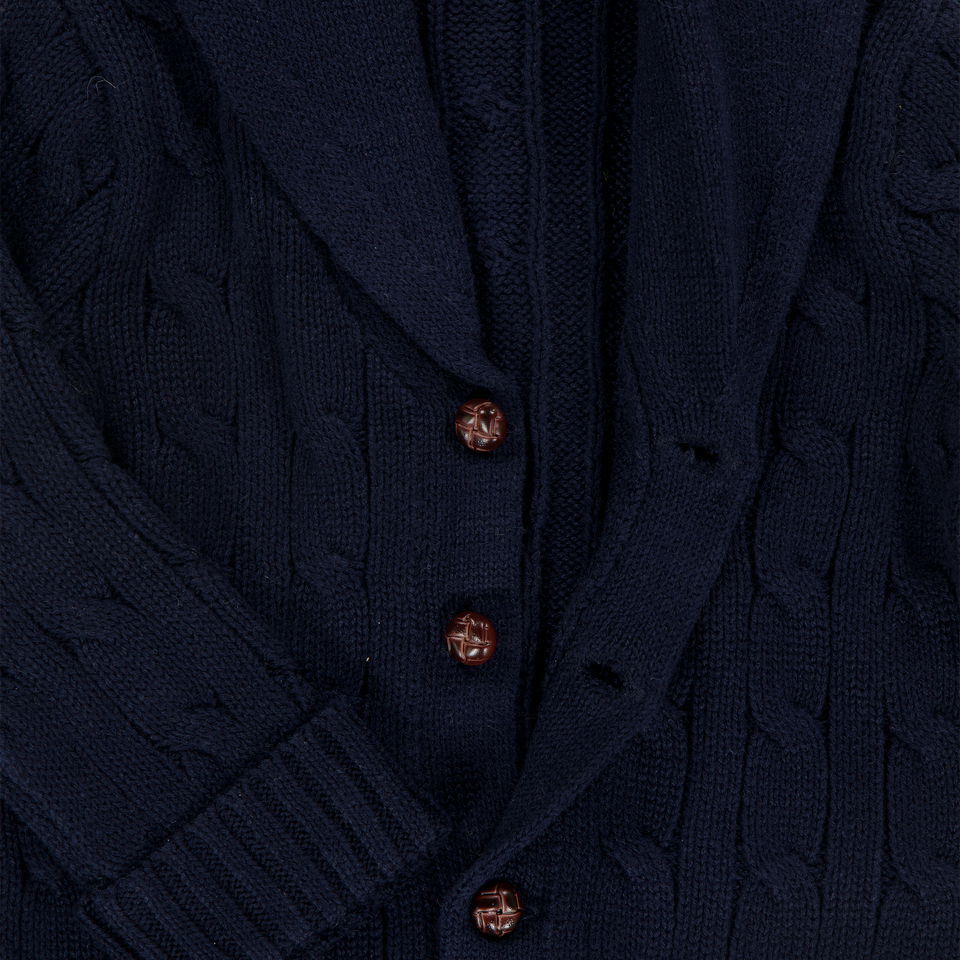 Ralph Lauren Baby Boys Cardigan Navy