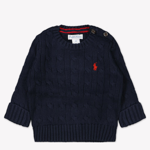 Ralph Lauren Baby Boys Sweater  Navy