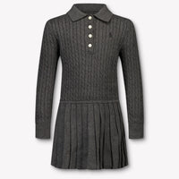 Ralph Lauren Kinder Meisjes Jurk In Antraciet