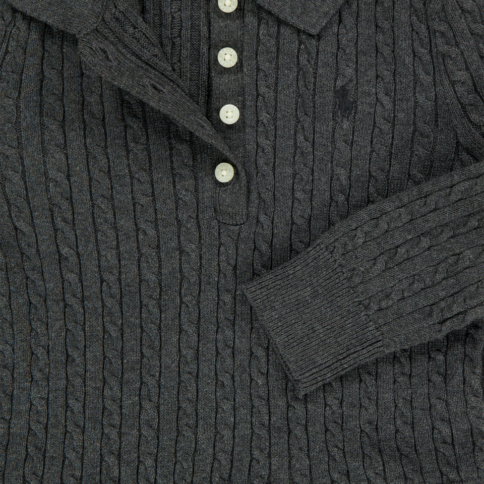 Ralph Lauren Kinder Meisjes Jurk In Antraciet