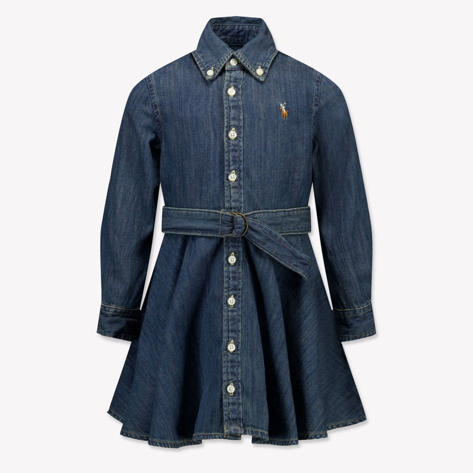 Ralph Lauren Kinder Meisjes Jurk In Blauw