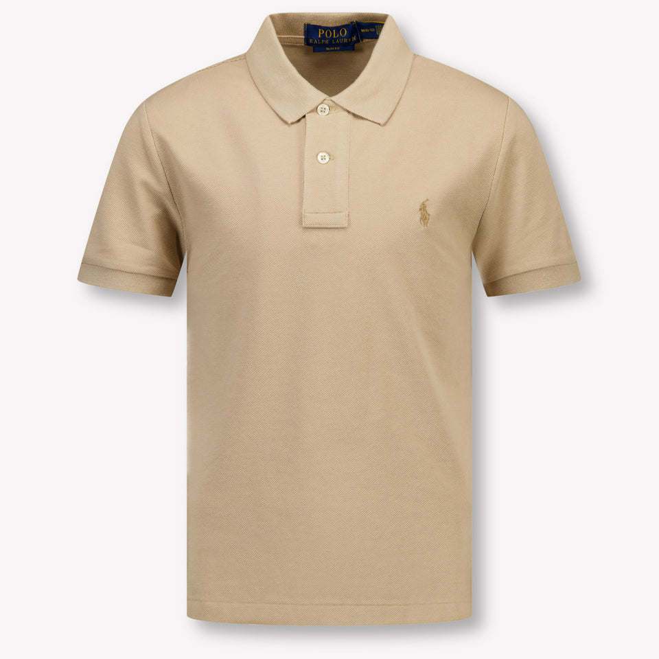 Ralph Lauren Kids Boys Polo  Khaki