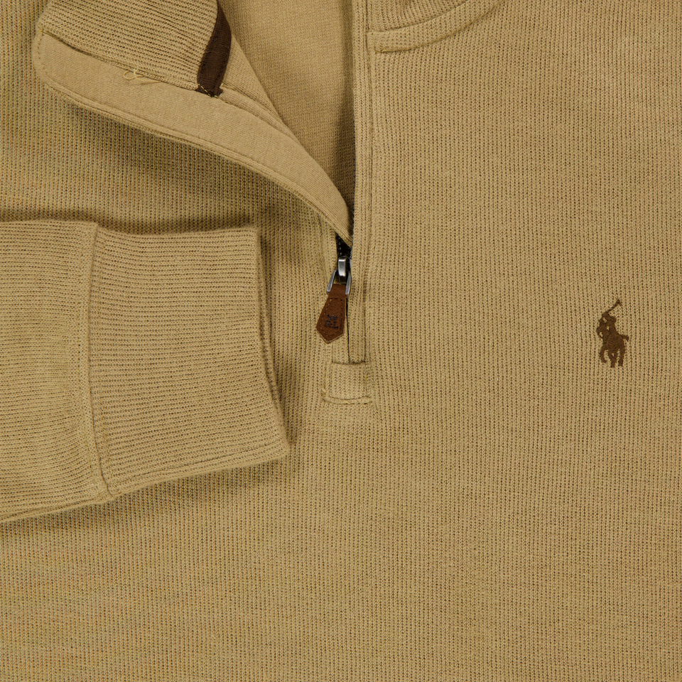 Ralph Lauren Kids Boys Sweater  Camel