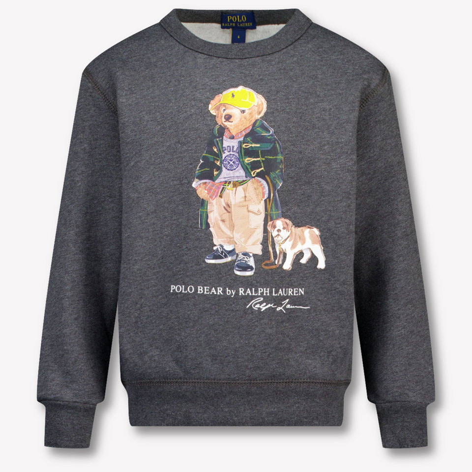 Ralph Lauren Kinder Jongens Trui In Antraciet