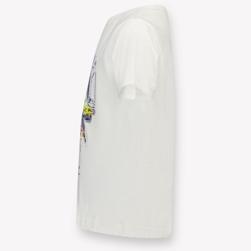 Ralph Lauren Kids Boys  T-Shirt Offwhite