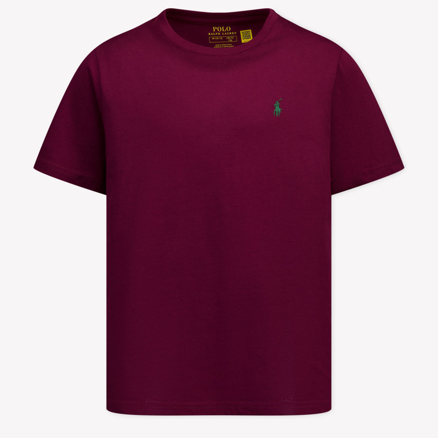 Ralph Lauren Boys T-Shirt in Bordeaux