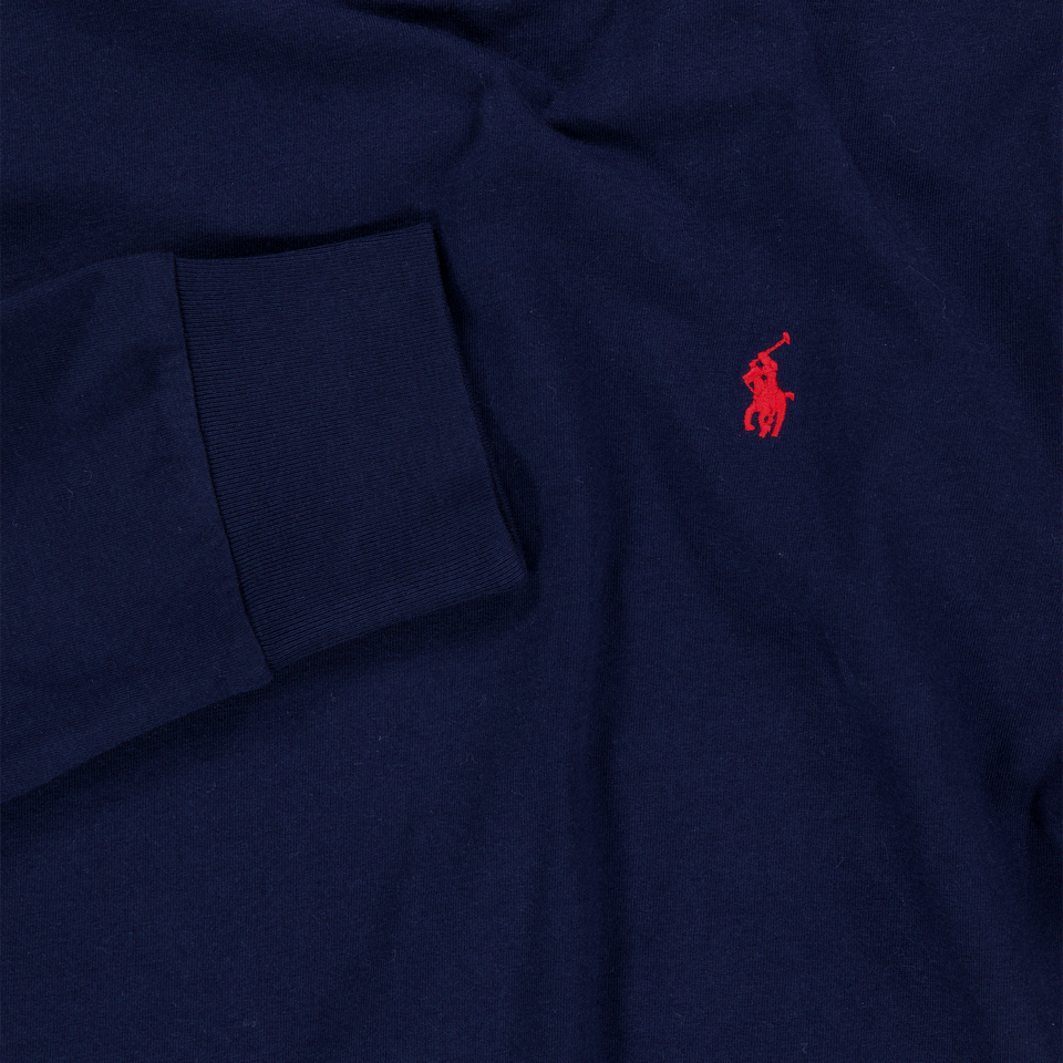 Ralph Lauren Kinder Jongens T-Shirt In Navy