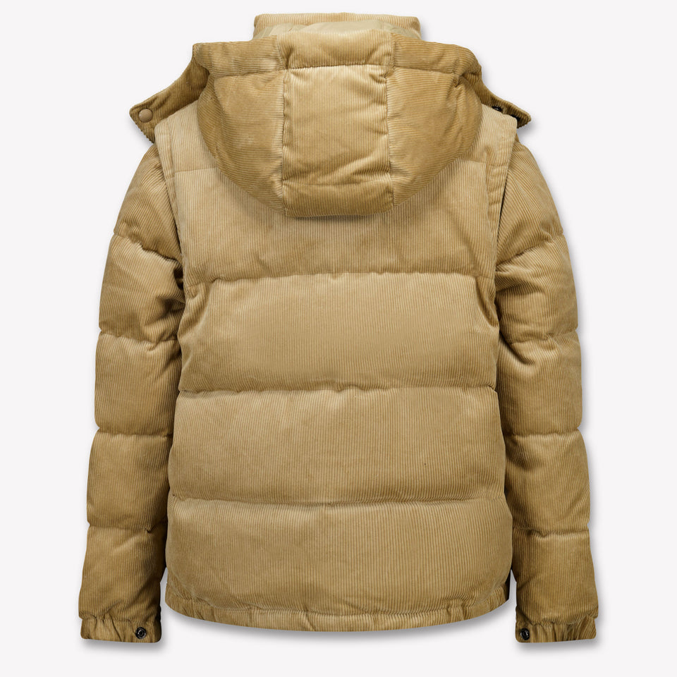 Ralph Lauren Kinder Jongens Winterjas In Khaki