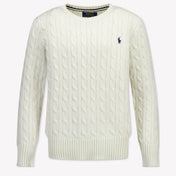 Ralph Lauren Kinder Jongens Trui In Off White
