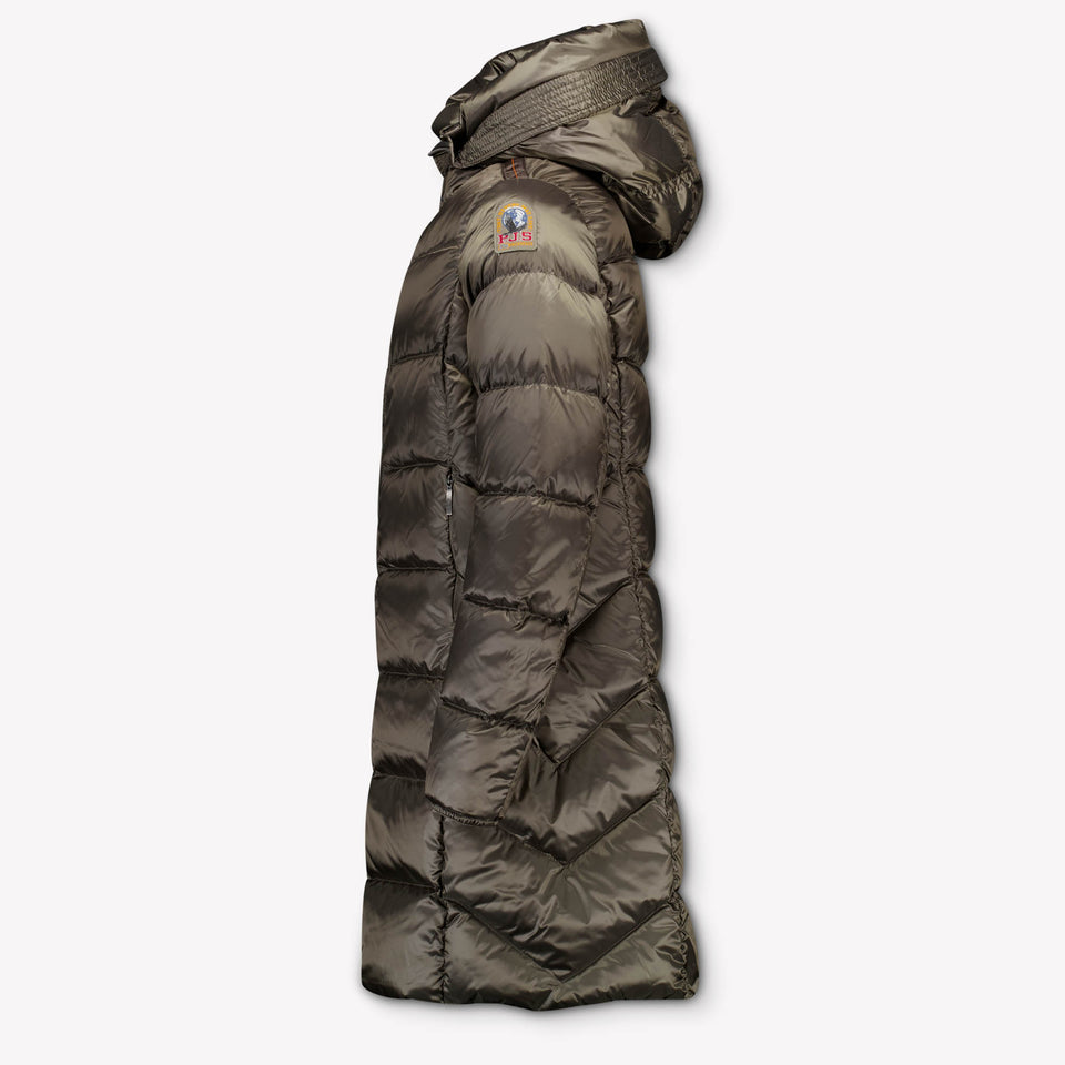 Parajumpers Kinder Meisjes Winterjas In Olijf Groen