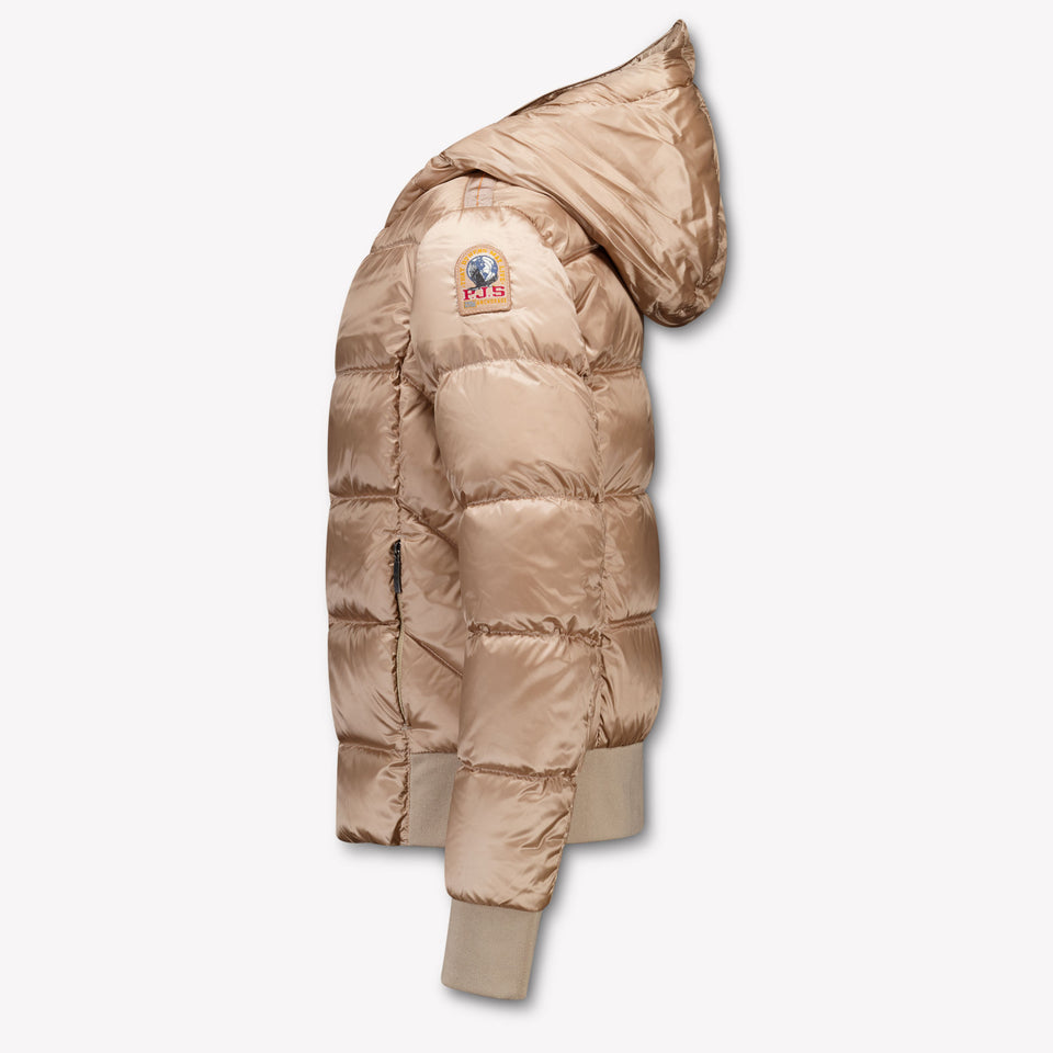 Parajumpers Kids Girls Winter Coat  Beige