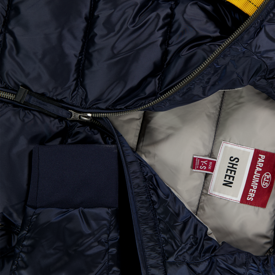 Parajumpers Kids Girls Winter Coat  Navy