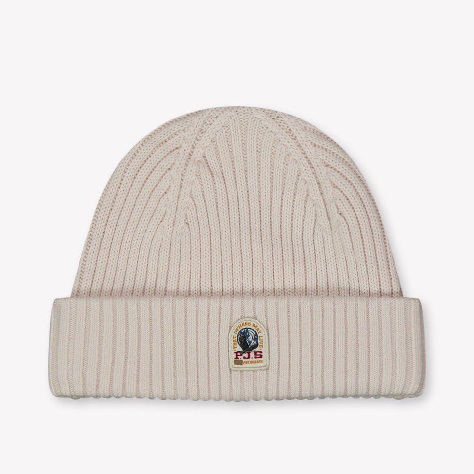 Parajumpers Kids Unisex Hat  Offwhite