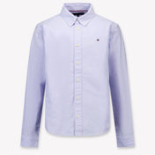 Tommy Hilfiger Kinder Jongens Blouse In Licht Blauw