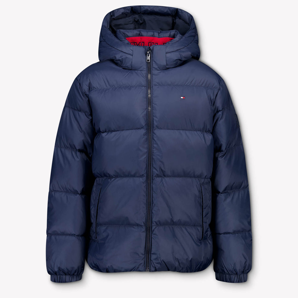 Tommy Hilfiger Kinder Jongens Winterjas In Navy