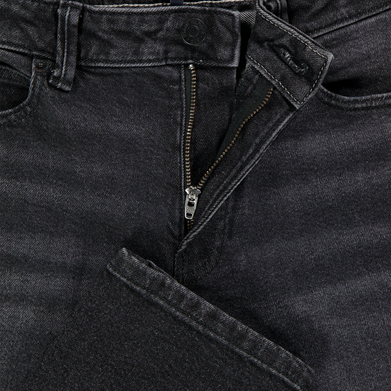 Tommy Hilfiger Kinder Jongens Jeans In Zwart