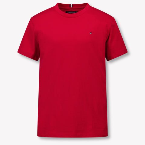 Tommy Hilfiger Kinder Jongens Shirt In Rood