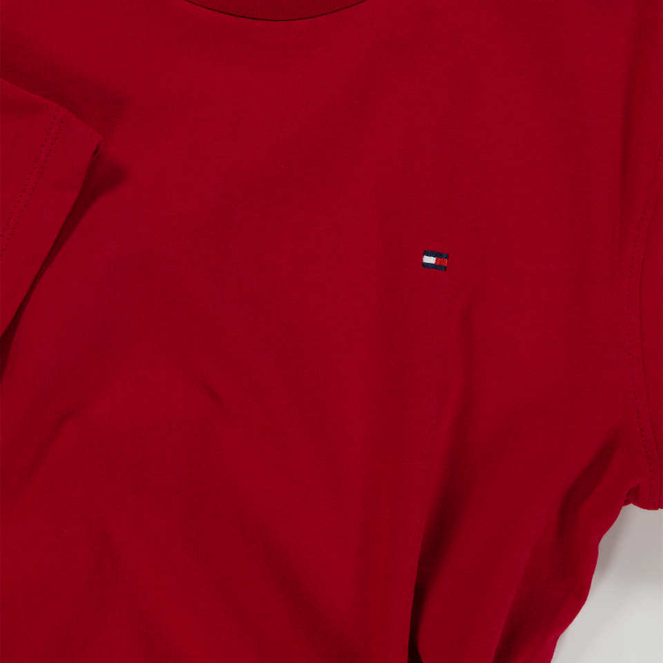 Tommy Hilfiger Kinder Jongens Shirt In Rood