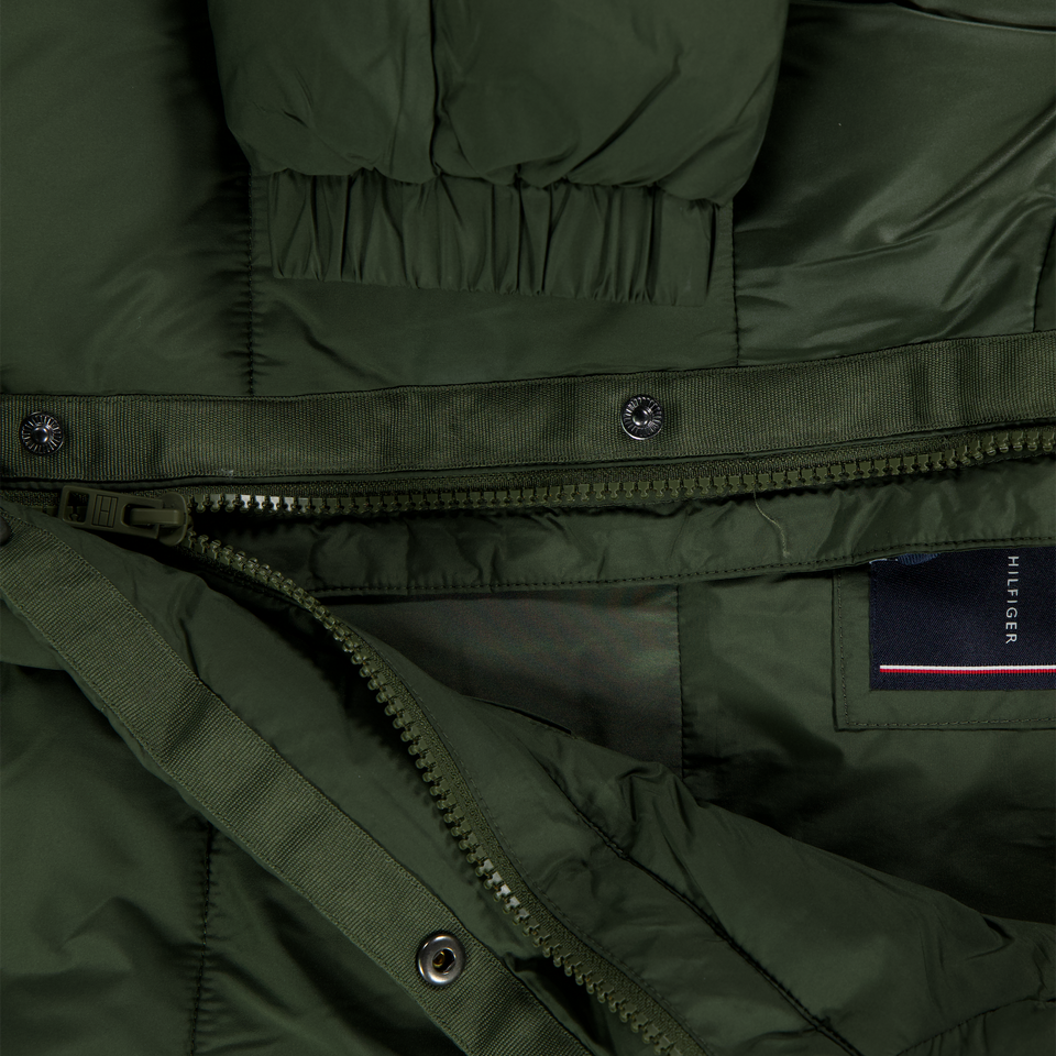 Tommy Hilfiger Kids Boys Winter Jacket  Army