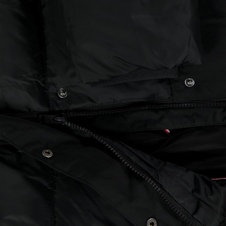 Tommy Hilfiger Kinder Jongens Winterjas In Zwart