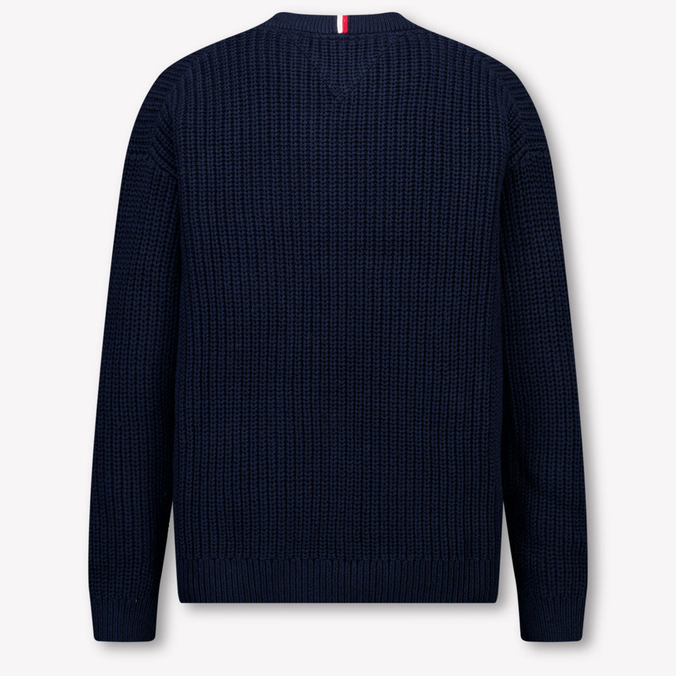 Tommy Hilfiger Kinder Jongens Trui In Navy