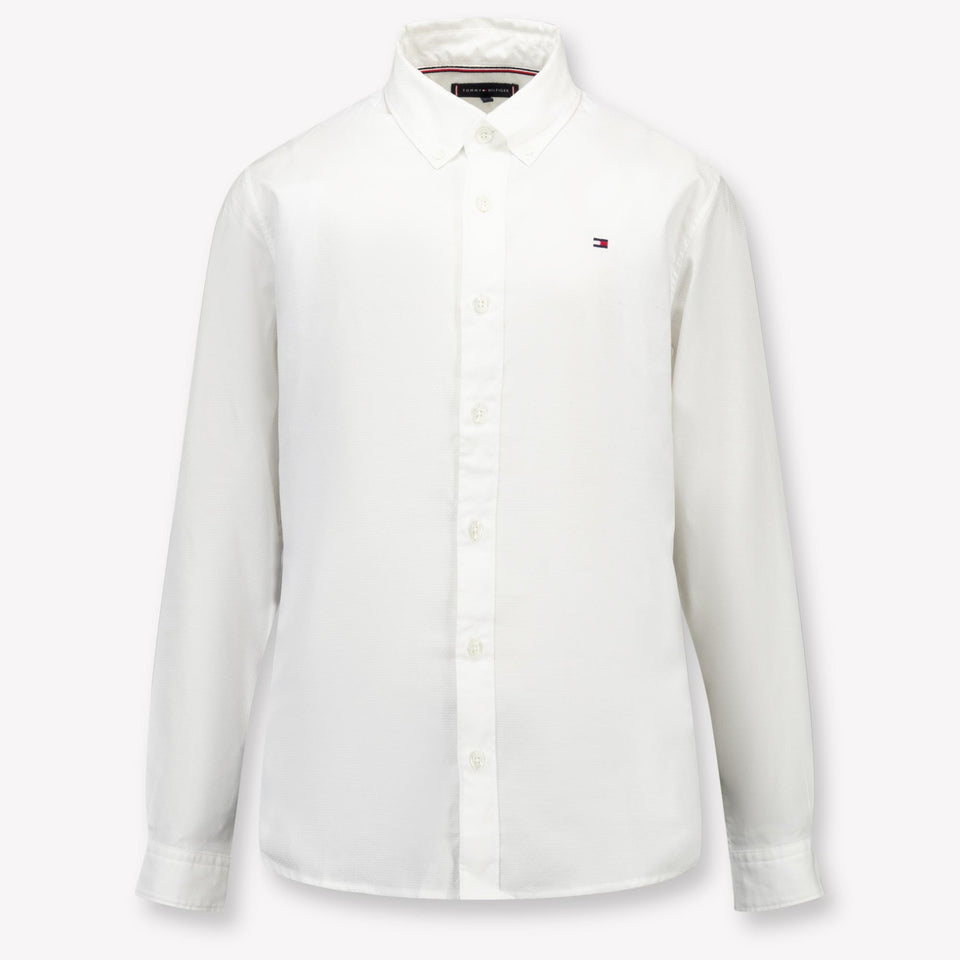 Tommy Hilfiger Kids Boys Blouse  White